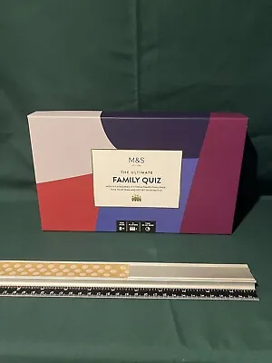 The Ultimate Family Quiz Game By Marks And Spencers M&S • £2