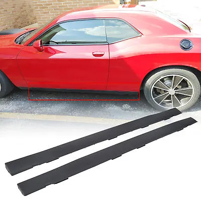 For Dodge Challenger 08-14 Left Right Rocker Panel Molding Trim Door Exterior • $177.20