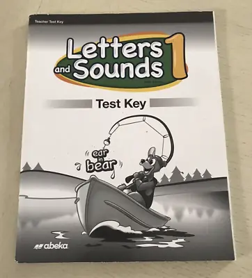 ABeka 1st Grade Letters And Sounds 1 Test  Key  Fifth Edition • $10.77