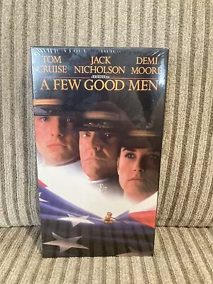 A Few Good Men VHS Tape New Sealed Tom Cruise Jack Nicholson Demi Moore 1993 • $4.62
