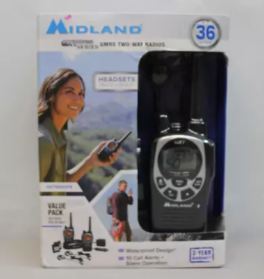 Midland GXT1000VP4 Up To 36 Mile Two-way Radio - #17077R • $80