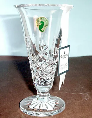 Waterford Jim O'Leary Araglin 6  Crystal Posy Vase 50th Anniversary #154377 New • $89.90