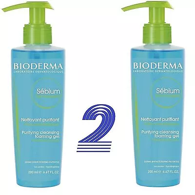 $20.23 • Buy Bioderma SEBIUM Purifying Cleansing Foaming GEL 6.7oz 200ml EXP JAN 2023