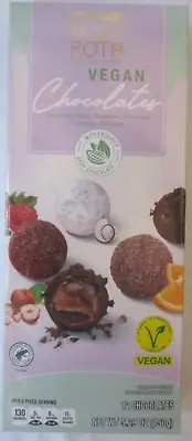 2 Boxes Moser Roth Vegan Chocolate Truffles 12 Pieces Each Box • $12.99