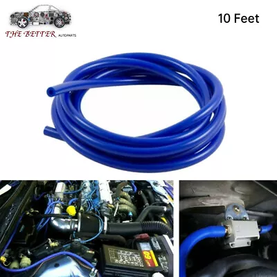 10 Feet Blue ID:5/32 (4mm) Fuel Air Silicone Vacuum Hose Line Tube Pipe • $9.59