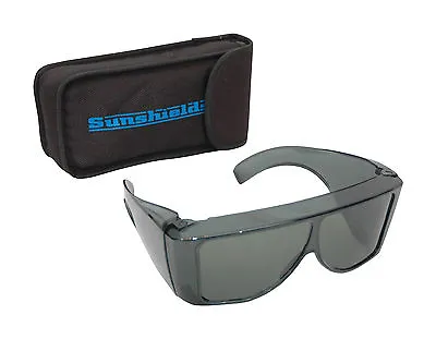 SUNSHIELDS Olympus Sailing Polarised Tinted Smoke Fit Over Moulded Sunglasses • £9.99