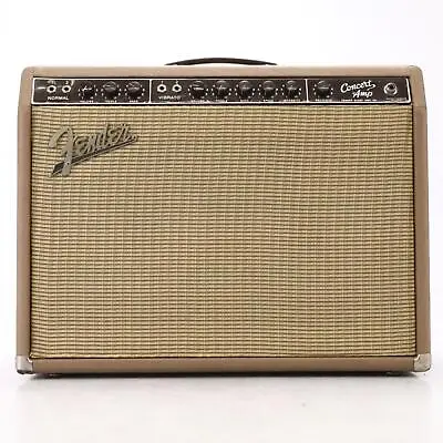 1962 Fender Concert 2x10 Tube In Super-Amp Chassis W/ Allessandro Spkrs #46004 • $2995