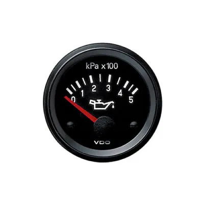 Univiersal 24V Electrical Engine Oil Pressure Gauge 0-500Kpa 350040003C For VDO • $41.29