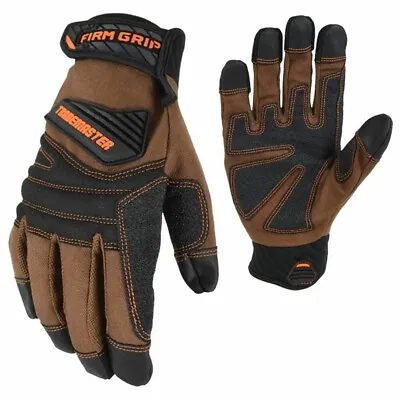 Trade Master Small Tan Duck Canvas Glove Grip Firm Set Impact Protection NEW • $12.99