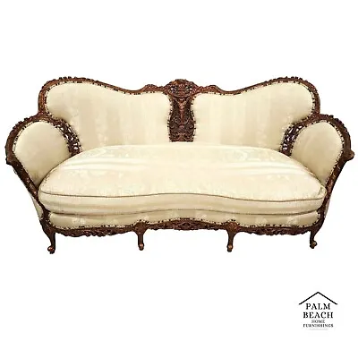 Vintage Sofa By CAROL HICKS BOLTON & EJ VICTOR With Pillows • $1995