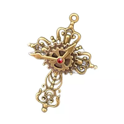 Fashion Brooches Punk Shirt Collar Pins Men And Women Steampunk Charm Brooch • £6.04