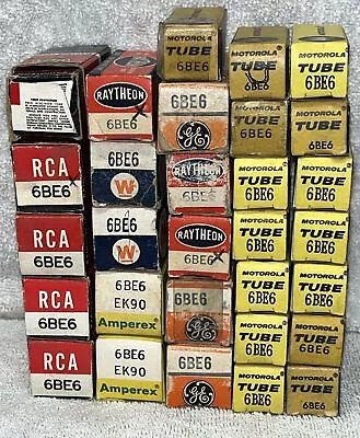 Lot Of 30 6BE6 Vacuum Tubes NOS NIB Mixed Brands Tested • $25