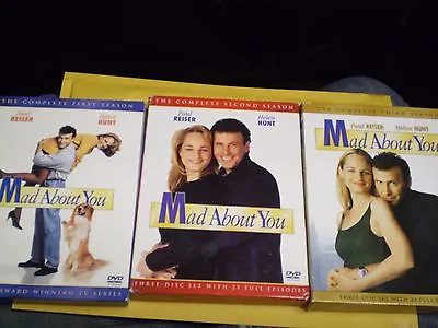 (3) Mad About You Season DVD Lot: Mad About You Seasons 1 2 & 3    W/Slipcovers • $14.95