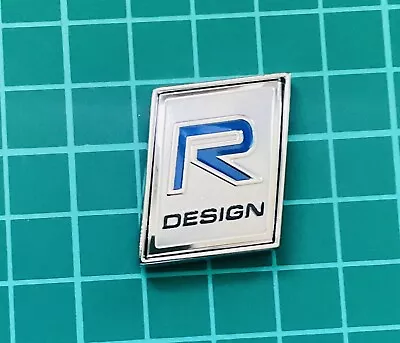 R Design Metal Badge Sticker For Sweden Cars SVXC Series • £12