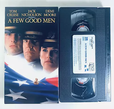 A Few Good Men VHS Tape Movie Full Screen Tom Cruise Kevin Bacon Jack Nicholson • $8.99