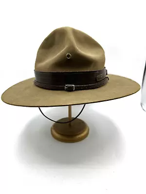 Vintage 1940's Boy Scouts Of America Official Scout Master Campaign Hat W/ Board • $428.27