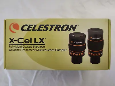 Sealed ! Celestron X-Cel LX Series Eyepiece - 1.25-Inch 12mm #93424  - Free Ship • $81.88