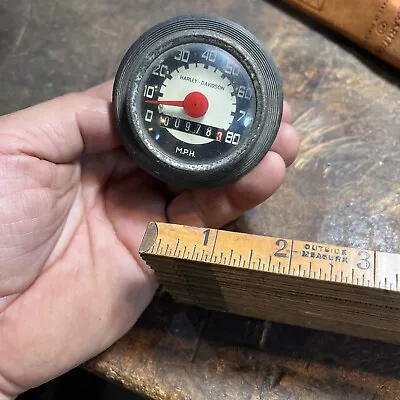 Vintage Harley Davidson Speedometer Early Hummer? K Model ? Antique Motorcycle • $550