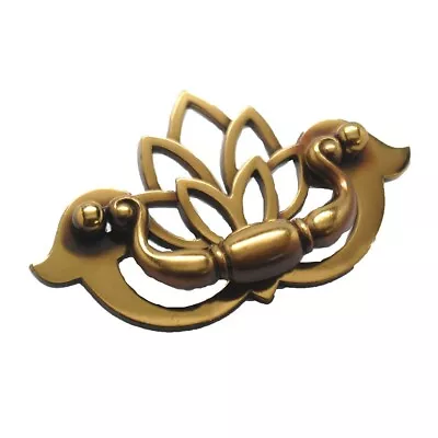 $2.49 • Buy BELWITH Lancaster Brass 3  Centers Drop Bail Pull P562-LP Drawer Hardware