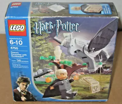 LEGO 4750 HARRY POTTER ~ DRACO'S ENCOUNTER WITH BUCKBEAK  ~ New Sealed Retired • $34.95