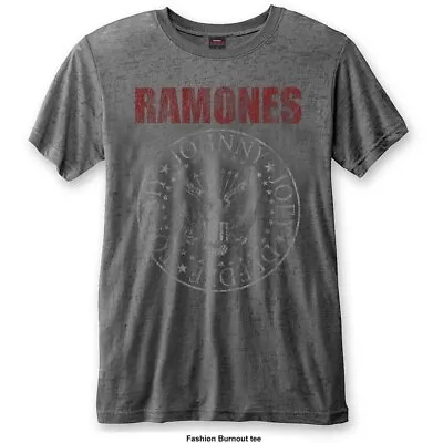 Ramones Presidential Seal T-Shirt Grey New • $21.96