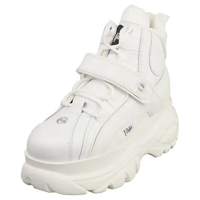 Buffalo 1348-14 2.0 Womens White Platform Boots • $384.63