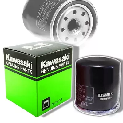 OE Replacement Genuine Engine Oil Filter For Kawasaki 16097-0002-0008/1061-1072 • $11.99