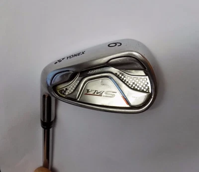 £29.99 • Buy Left Handed Yonex VMS 9 Iron Regular VMS Steel Shaft Yonex Gri