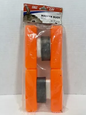 Eagle Claw Marker Buoy 75FT 6OZ 11030-001 2 Per Pack Fishing Buoy New In Package • $12.99