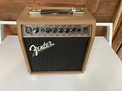 Fender Acoustasonic 15 Guitar Amplifier Combo • £70