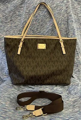 Michael Kors Classic Brown Diaper Bag Gently Used. No Changing Pad • $89.99