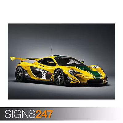 2015 MCLAREN P1 GTR LIMITED EDITION (0064) Car Poster - Photo Poster Print Art • £6.25