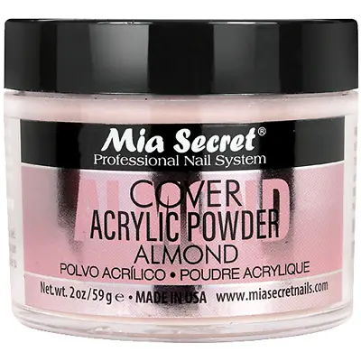 Mia Secret Acrylic Nail Powder Cover Almond 2 Oz - USA • $14.40