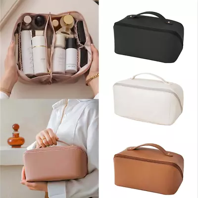 Large Capacity Toiletry Cosmetic Vanity Storage Pouch Travel Make-Up Cases & Bag • £5.99