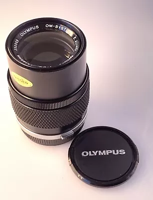 Olympus OM Zuiko 135mm F/3.5 Auto-T Prime Telephoto Lens - For Olympus OM Film • £44.95