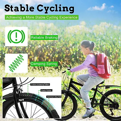 20 Inch 7 Speed City Bike Mountain Bicycle Kids Bike With Double Disc Brakeith • $97
