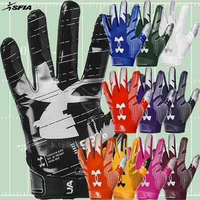 Under Armour F8 Adult Mens Football Gloves W/Gluegrip Sticky NFHS/NCAA Approved • $29.99