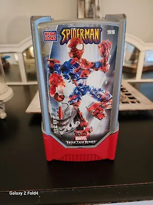 2004 Mega Bloks 1916 MARVEL Super Tech Heroes Construction  Toy Spider-Man  58pc • $12