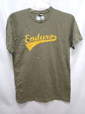 Men's Mountain Bike Enduro T-shirt M Military Green • $14.95