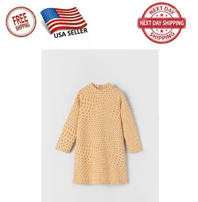 $21.25 • Buy Zara Girls Checkerboard Plaid Dress 13-14y