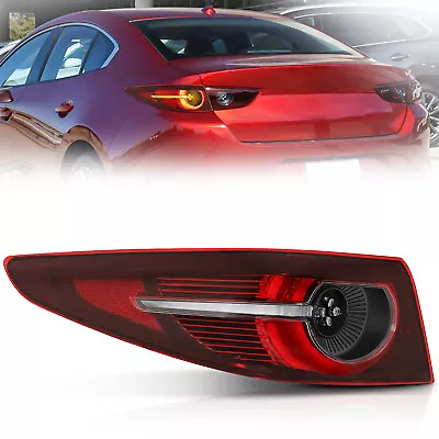 Full LED Tail Light For 2019-2021 Mazda 3 Left Driver Side Outer Rear Brake Lamp • $75.99