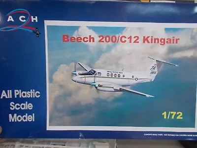 $27 • Buy Mach-beech 200/c12 Kingair-see Below-kit- Not Sealed~1:72 Scale