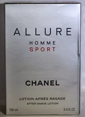 $90 • Buy CHANEL ALLURE HOMME SPORT  100ml 3.4.Oz AFTER SHAVE LOTION