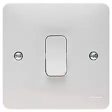 Hager - Light Switches - 10amp - 1 2 3 4 Gang - Sollysta Range - Brand New • £3.35