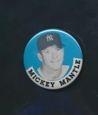 Mickey Mantle NY Yankees 1 1/2  Pinback *2050 • $5