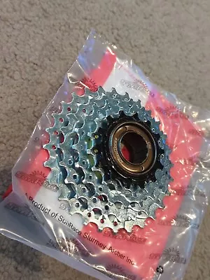 New 5 Speed Cassette 14/28t  Black/zincsun Race Multi Speed Bicycles Schwinn's • $21.99