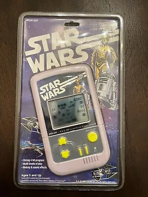 VINTAGE 1991 Micro Games Of America STAR WARS Handheld Video Game NEW Sealed • $39.99