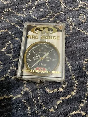 Vintage Precision Tire Gauge Accu-Gauge Meiser In Box • $25