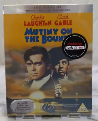 Mutiny On The Bounty (HMV Premium Collection No. 70) Blu-Ray [New & Sealed] • £14.49