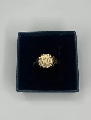 9ct Gold Coin Ring  Size O • $261.13